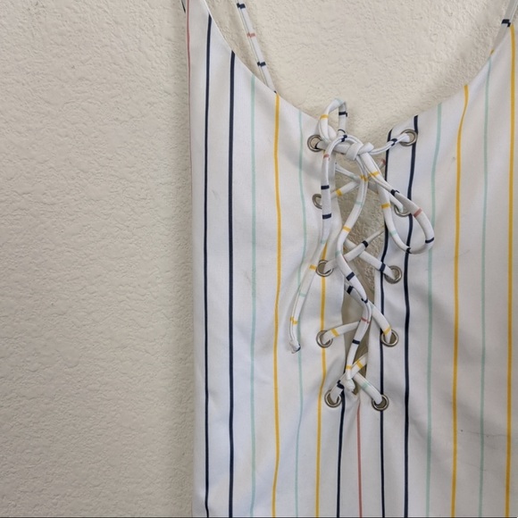 Tavik Monahan reversible stripe one piece swimsuit - Picture 5 of 6